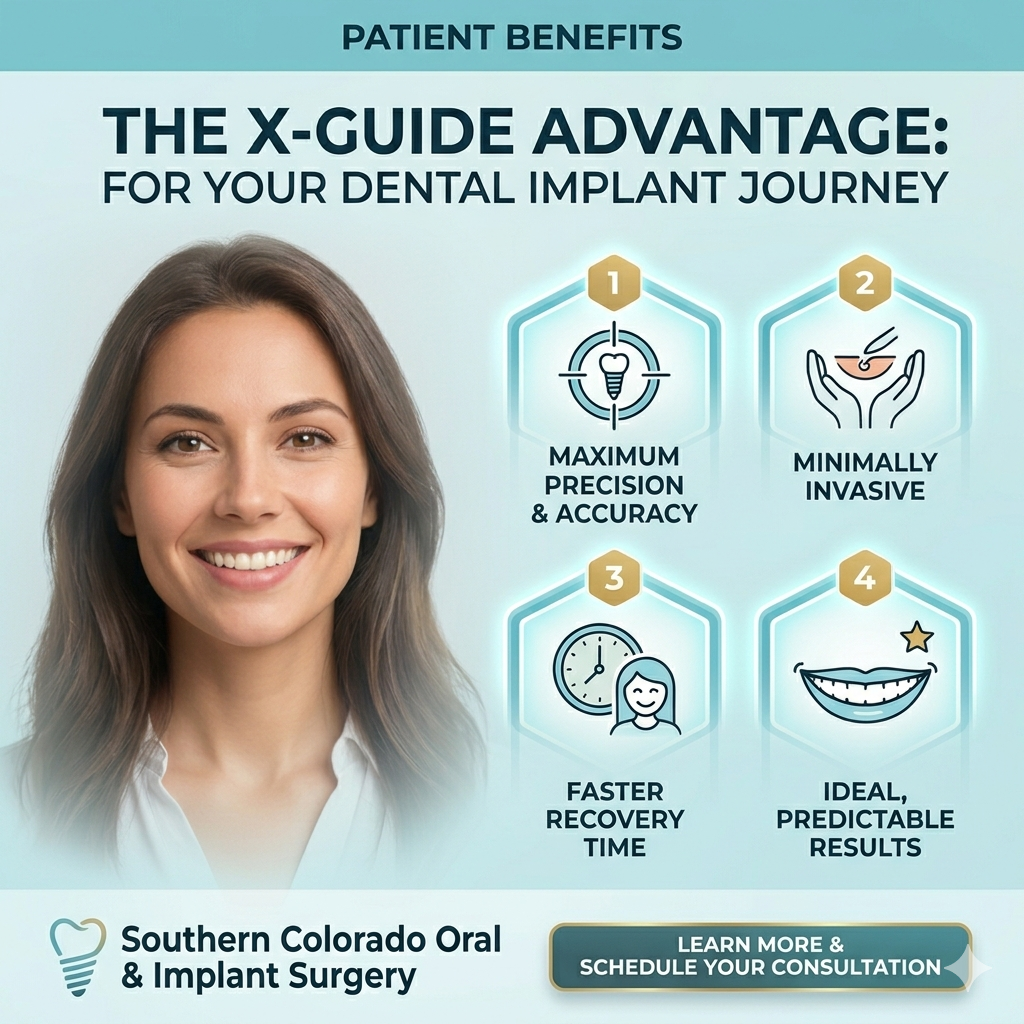 X-Guide Advantage for Dental Implants - Maximum Precision, Minimally Invasive, Faster Recovery, Predictable Results