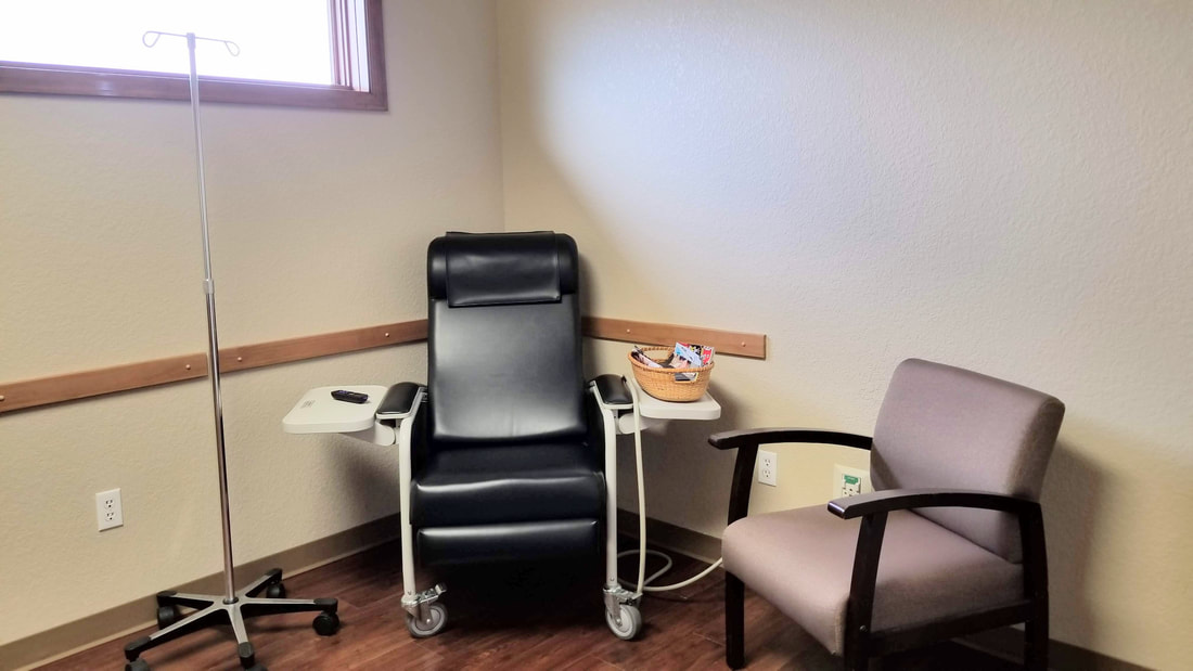 Recovery room with video entertainment